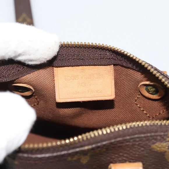 LOUIS VUITTON Monogram Mini Speedy Hand Bag M41534 LV Auth 193420