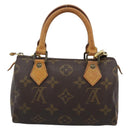 LOUIS VUITTON Monogram Mini Speedy Hand Bag M41534 LV Auth 193420-2