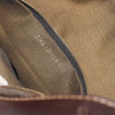 FENDI Zucca Canvas Mamma Baguette Shoulder Bag Brown Black Auth 193422V-12