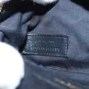 SAINT LAURENT Cassandra Angie Chain Shoulder Bag Leather Navy Gold Auth 193424M-24
