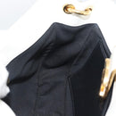 CHANEL Matelasse Chain Shoulder Bag Lamb Skin 2way White Gold CC Auth 193428SAM-20