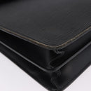 LOUIS VUITTON Epi ServietteConseiller Business Bag Black M54422 LV Auth 193430-8