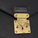 LOUIS VUITTON Epi ServietteConseiller Business Bag Black M54422 LV Auth 193430-9