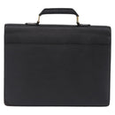 LOUIS VUITTON Epi ServietteConseiller Business Bag Black M54422 LV Auth 193430-2