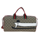 GUCCI Ewan Roberts GG Supreme Children's Dog Bag PVC 2way 793849 Auth 193431SAM-2