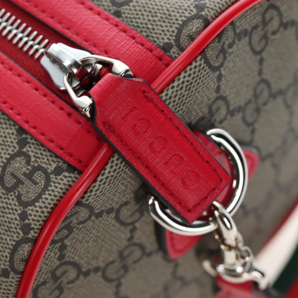 GUCCI Ewan Roberts GG Supreme Children's Dog Bag PVC 2way 793849 Auth 193431SAM