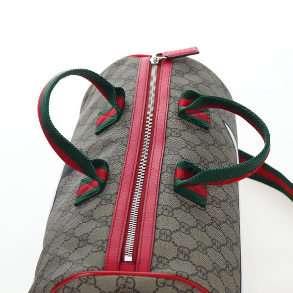 GUCCI Ewan Roberts GG Supreme Children's Dog Bag PVC 2way 793849 Auth 193431SAM