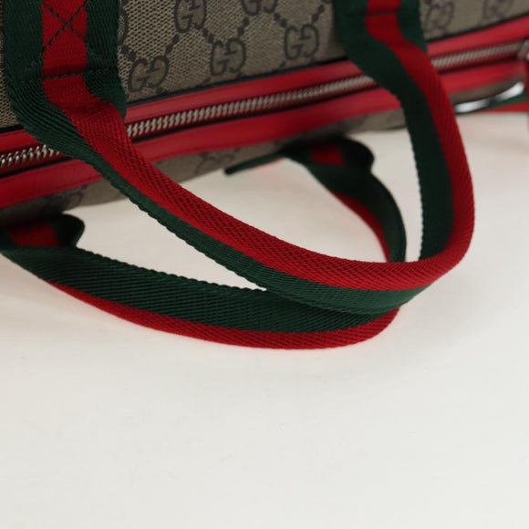 GUCCI Ewan Roberts GG Supreme Children's Dog Bag PVC 2way 793849 Auth 193431SAM