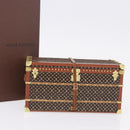 LOUIS VUITTON Miss France Paper Weight Brown M99408 LV Auth 193432V-12