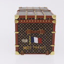 LOUIS VUITTON Miss France Paper Weight Brown M99408 LV Auth 193432V-5