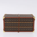 LOUIS VUITTON Miss France Paper Weight Brown M99408 LV Auth 193432V-7