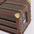LOUIS VUITTON Miss France Paper Weight Brown M99408 LV Auth 193432V-9