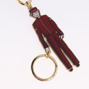LOUIS VUITTON Porte Cles Bloombellboy Bag Charm metal Gold M66493 Auth 193433V-6