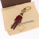 LOUIS VUITTON Porte Cles Bloombellboy Bag Charm metal Gold M66493 Auth 193433V-9