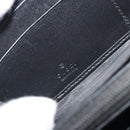 GUCCI GG Marmont Ghost Long Wallet Leather Black Gold 448087 Auth 193436A-16