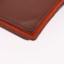 LOEWE × Studio Ghibli Anagram Calcifer Wallet Leather Brown Gold Auth 193437SAM-15