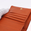 LOEWE × Studio Ghibli Anagram Calcifer Wallet Leather Brown Gold Auth 193437SAM-23