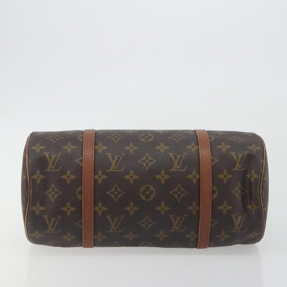 LOUIS VUITTON Monogram Papillon 30 Hand Bag M51365 LV Auth 193438