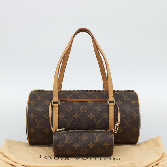 LOUIS VUITTON Monogram Papillon 30 Hand Bag M51385 LV Auth 193440SAV