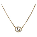 Christian Dior Necklace metal Gold Tone Auth 193448M-1