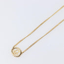 Christian Dior Necklace metal Gold Tone Auth 193448M-10