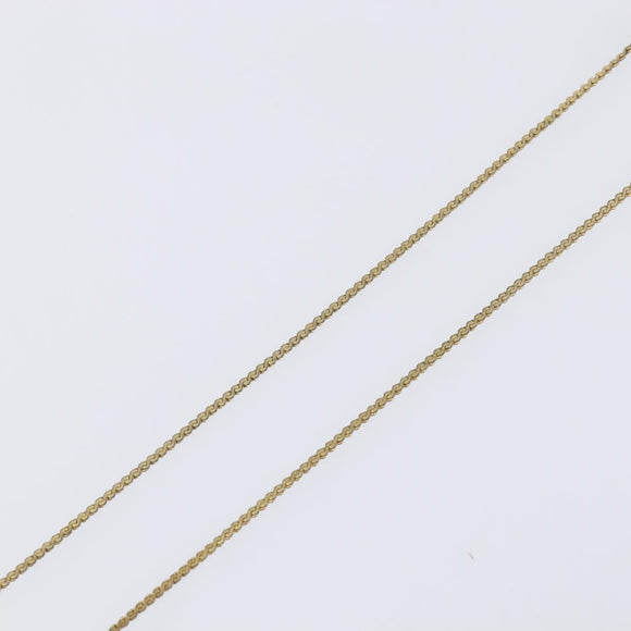 Christian Dior Necklace metal Gold Tone Auth 193456
