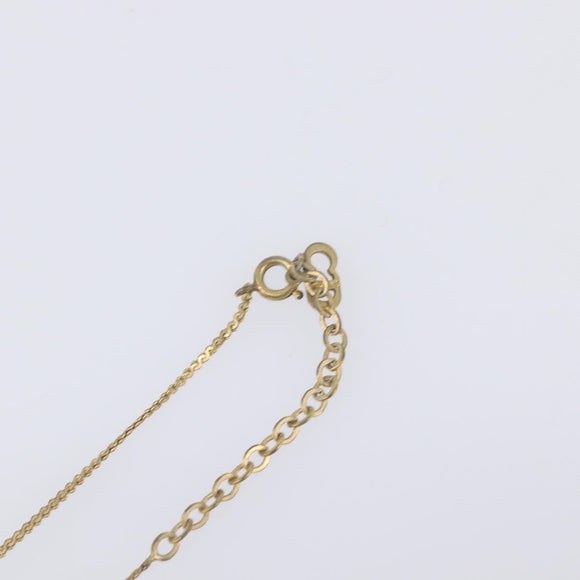 Christian Dior Necklace metal Gold Tone Auth 193456