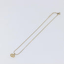 Christian Dior Necklace metal Gold Tone Auth 193456-8