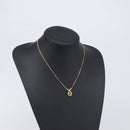 Christian Dior Necklace metal Gold Tone Auth 193470-15