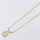 Christian Dior Necklace metal Gold Tone Auth 193470-4