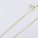 Christian Dior Necklace metal Gold Tone Auth 193470-6