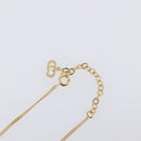 Christian Dior Necklace metal Gold Tone Auth 193470-7