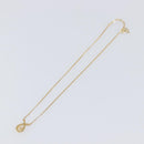 Christian Dior Necklace metal Gold Tone Auth 193470-9