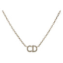 Christian Dior Necklace metal Gold Tone Auth 193471-1