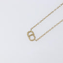 Christian Dior Necklace metal Gold Tone Auth 193471-10