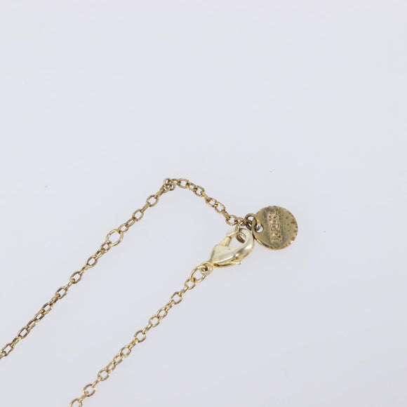 Christian Dior Necklace metal Gold Tone Auth 193471