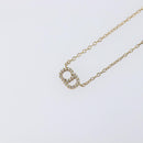 Christian Dior Necklace metal Gold Tone Auth 193471-3