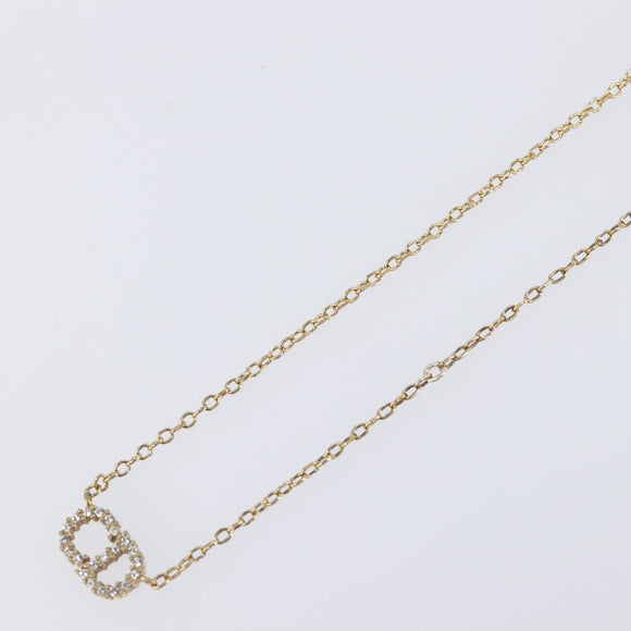 Christian Dior Necklace metal Gold Tone Auth 193471