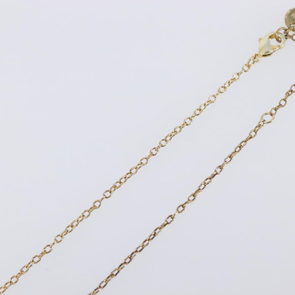 Christian Dior Necklace metal Gold Tone Auth 193471