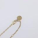 Christian Dior Necklace metal Gold Tone Auth 193471-8
