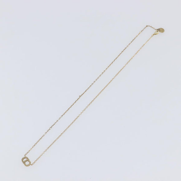 Christian Dior Necklace metal Gold Tone Auth 193471