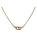 Christian Dior Necklace metal Gold Tone Auth 193477-1