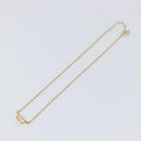 Christian Dior Necklace metal Gold Tone Auth 193477-10