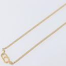 Christian Dior Necklace metal Gold Tone Auth 193477-12