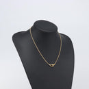Christian Dior Necklace metal Gold Tone Auth 193477-16