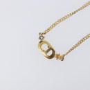 Christian Dior Necklace metal Gold Tone Auth 193477-3