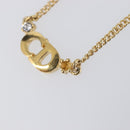 Christian Dior Necklace metal Gold Tone Auth 193477-4
