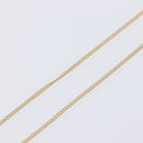 Christian Dior Necklace metal Gold Tone Auth 193477-6