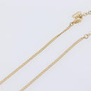 Christian Dior Necklace metal Gold Tone Auth 193477-7