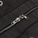 HERMES Her LineMM Hand Bag Canvas Gray Silver Auth 193484-11